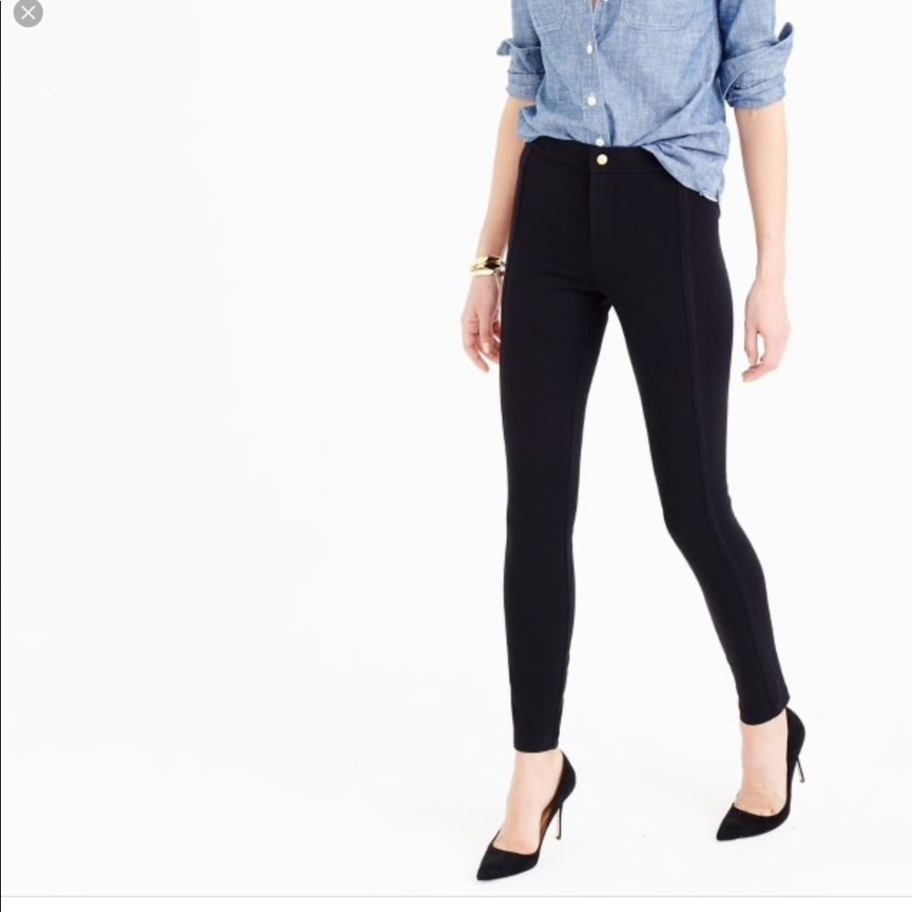J crew snap front high rise pixie pant